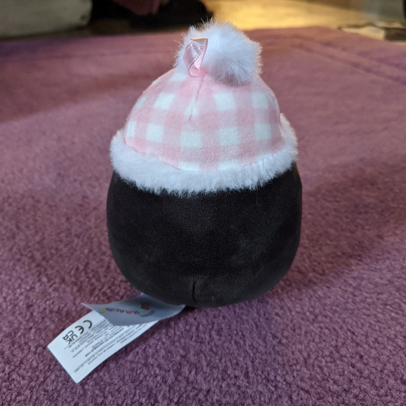 Luna Squishmallow Holiday Christmas 4” ornament soft toy by Kellytoy - Picture 2 of 3